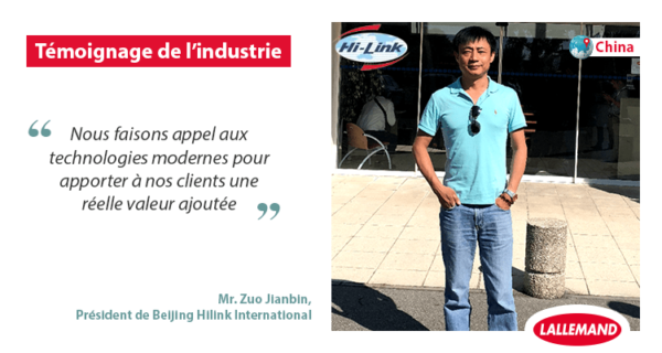 Témoignage de l'industrie: Mr Zuo Jianbin, président de Hi-Link