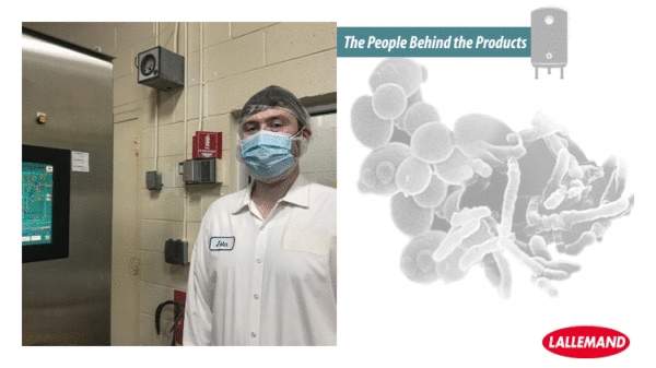 John Garsombke, Fermentation Shift Supervisor, Bacteria production plant, Milwaukee, USA: "By ensuring each parameter is met and controlled, the bacteria are fully viable and ready to perform for all our customers"