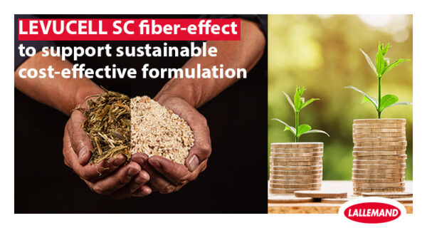Precision feeding: LEVUCELL SC fiber-effect to support sustainable cost-effective formulation