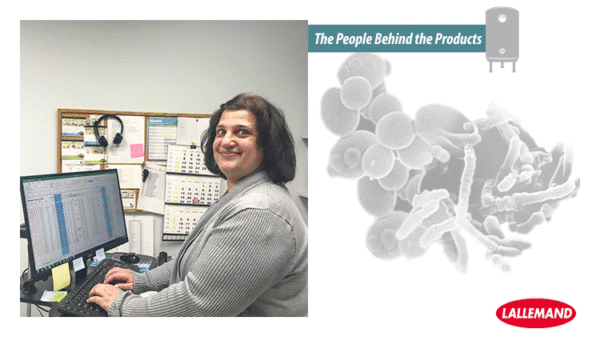 Liz Anthony, Fermentation Manager, Bacteria production plant, Milwaukee, USA: &#8220;The Lallemand fermentation team takes a high level of pride, attention to detail, process control and compliance which ultimately produces superior yeast and bacteria&#8221;